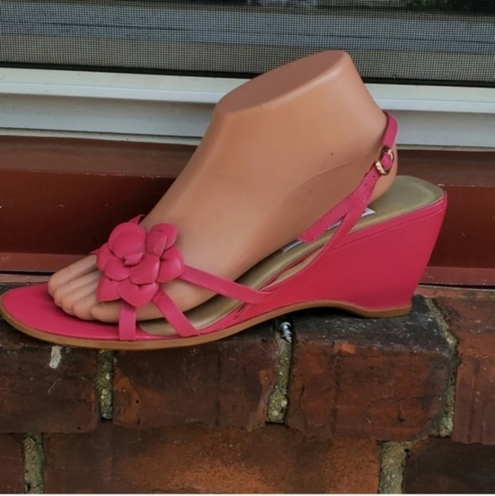 Etienne Aigner pink Kersey sandals 10 NWT‎ - Picture 9 of 11